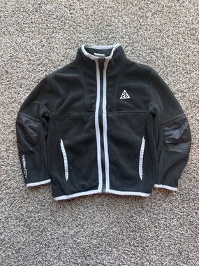 Nike ACG Black Fleece Jacket Unisex Size 4T
